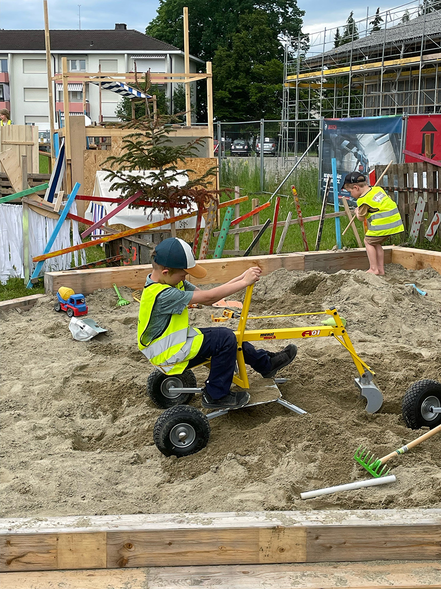 Kinderbaustelle Frauenfeld